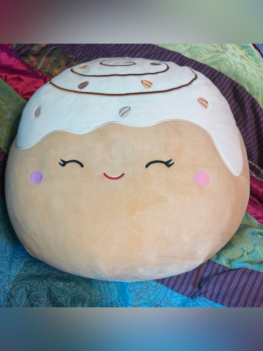 Chanel The Cinnamon Roll 16” Plush Squishmallow Doll